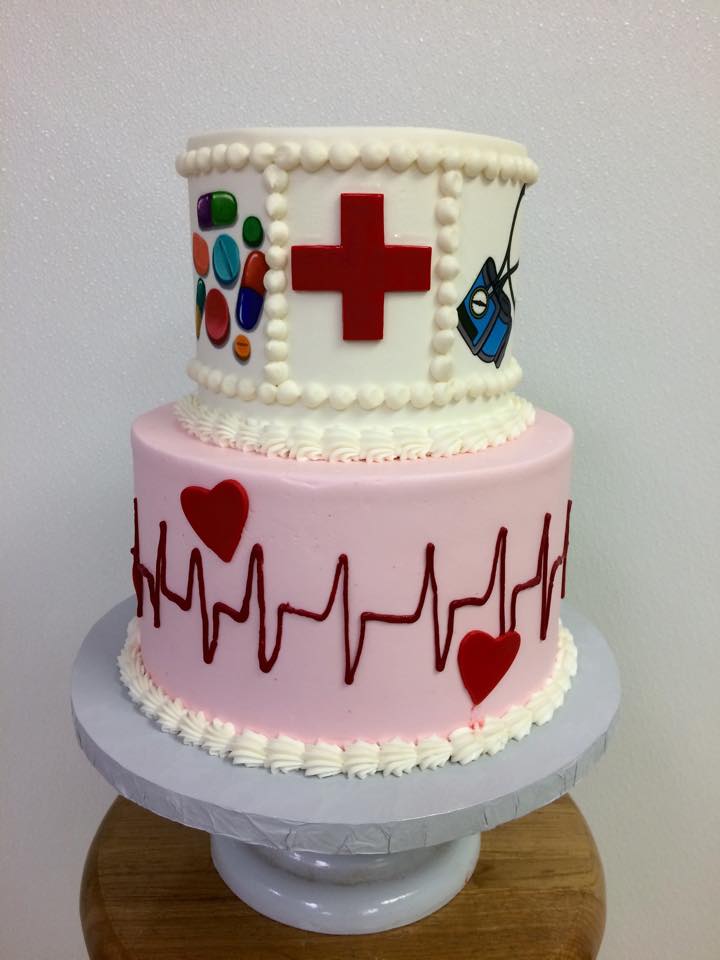 Nurse Birthday Custom Cake – House of Pastry